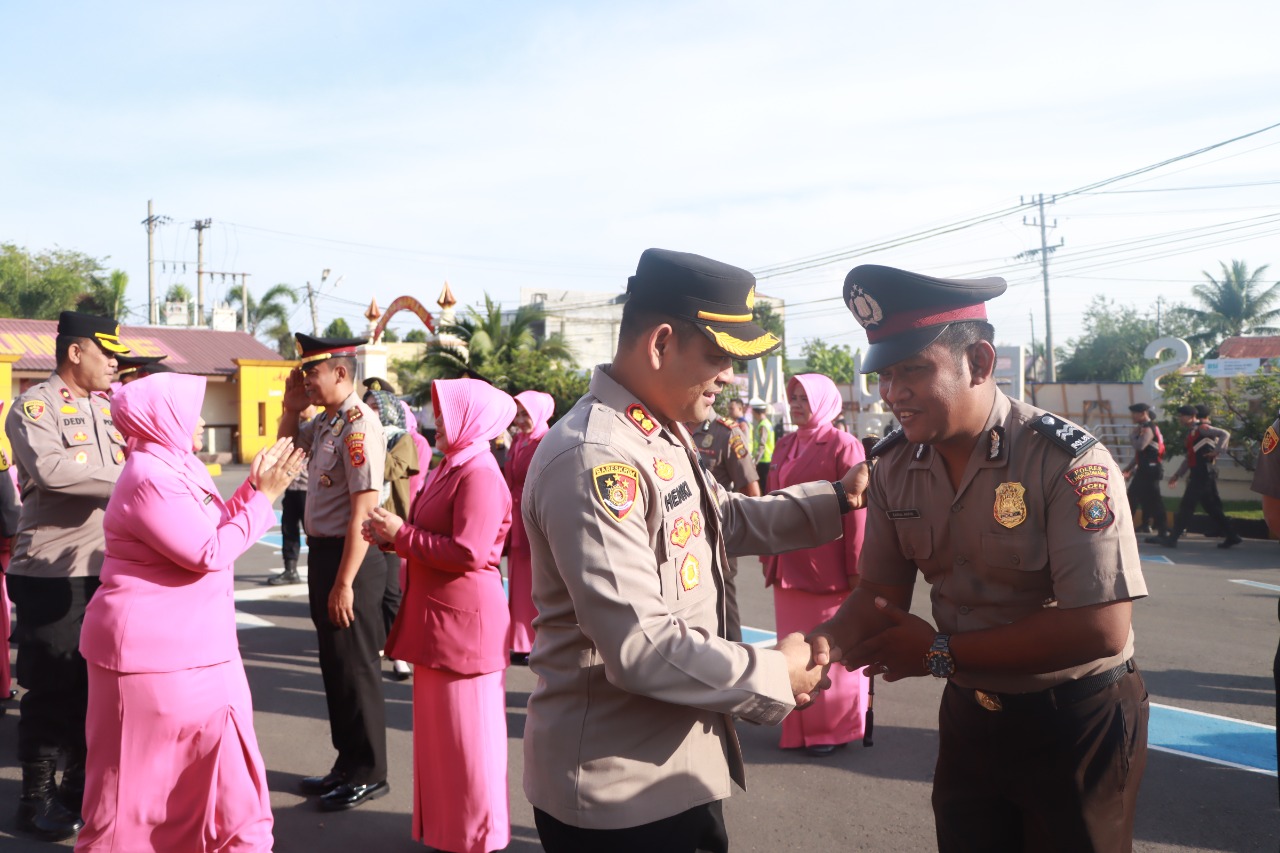 Personel Naik Pangkat Diminta Tak Lengah Dalam Tugas