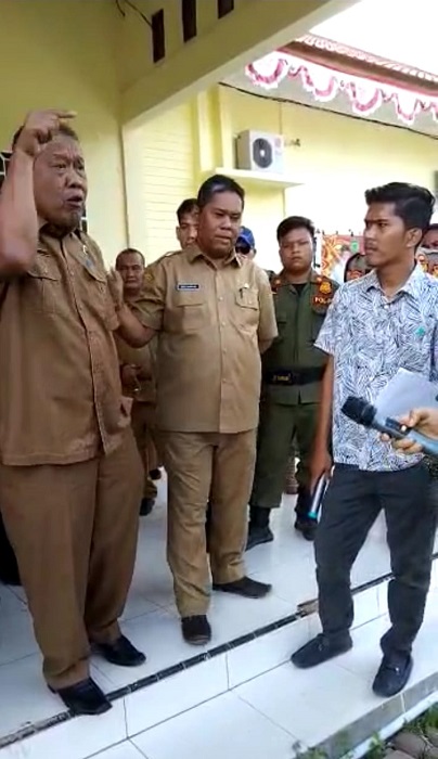 Demo Dugaan Perzinahan Asn Kaban Bkpsdm Palas Bentak Mahasiswa Waspada