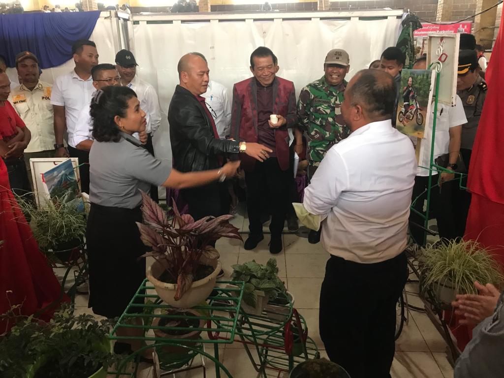 Rutan Tarutung Buat Stand Pameran Dalam Rangka Hari Jadi Ke Taput