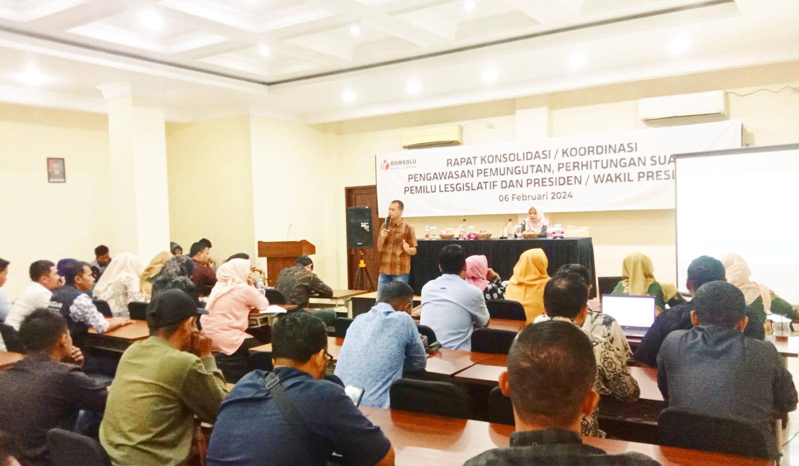 Panwaslih Langsa Rapat Konsolidasi Dan Koordinasi Pungut Hitung Suara