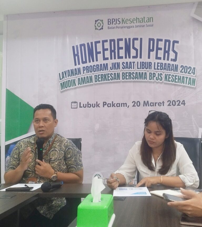 BPJS Kesehatan Lubukpakam Sosialisasikan Layanan Selama Libur Lebaran