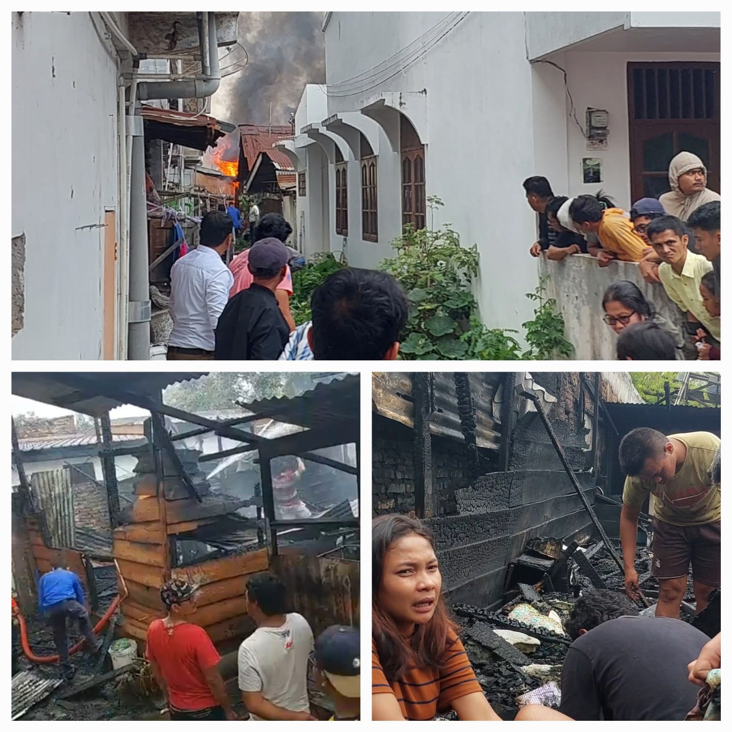 Satu Rumah Dilahap Si Jago Merah Di Balige Waspada