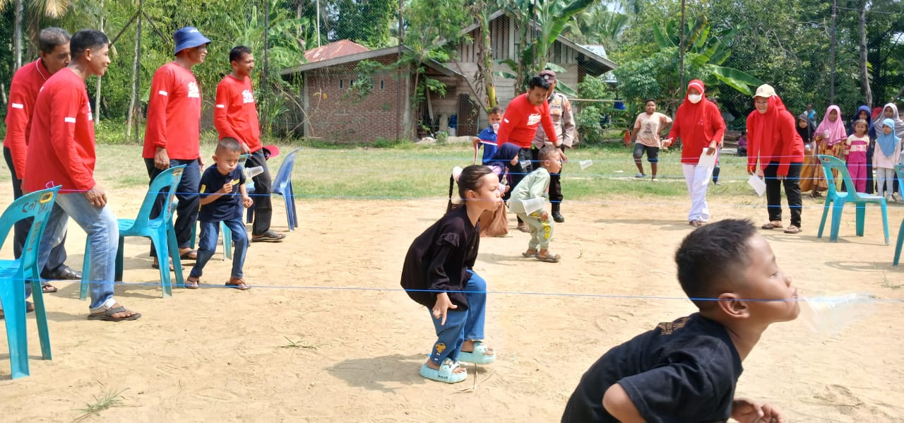 Rayakan HUT Ke 79 Kemerdekaan RI Cot Bada Barat Gelar Sejumlah Lomba