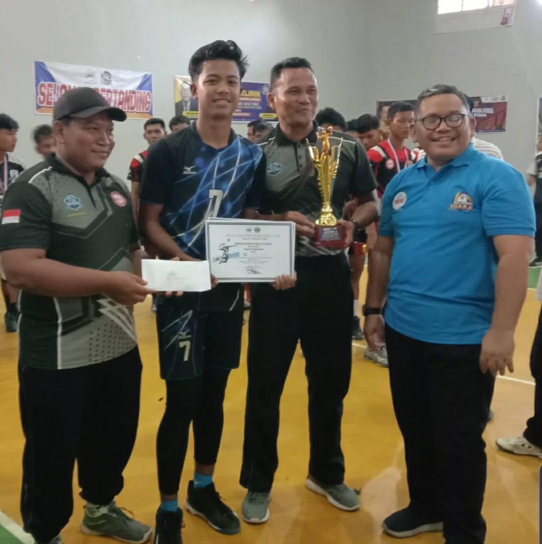 Kejurda Voli Pelajar PBVSI Sumut Sukses