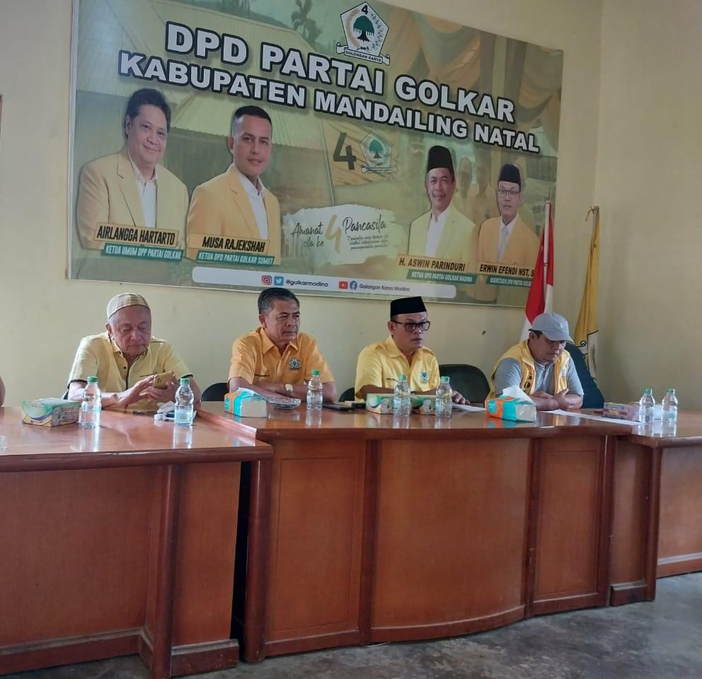Antusias, Caleg Golkar Madina Didominasi Kaum Milenial