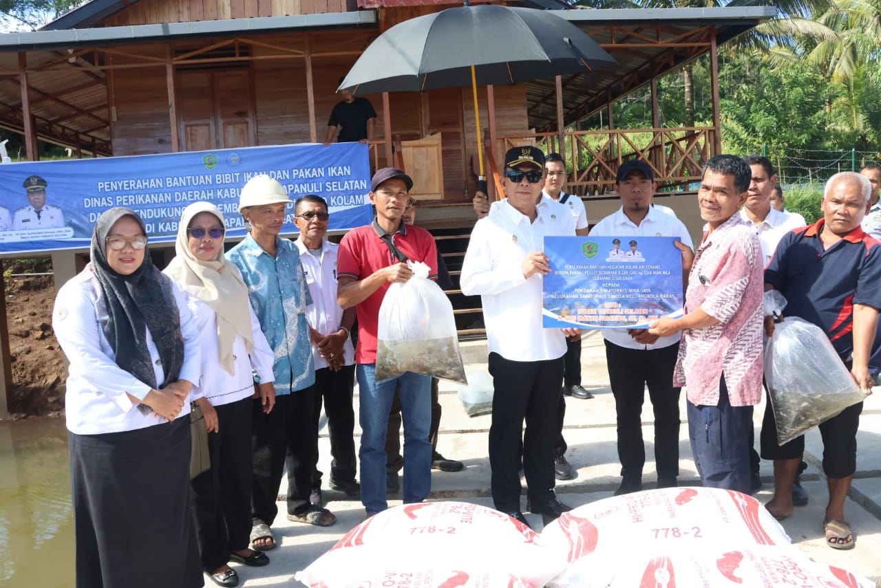 Tapsel Bangun 1.000 Kolam Swasembada Ikan Dan MBG
