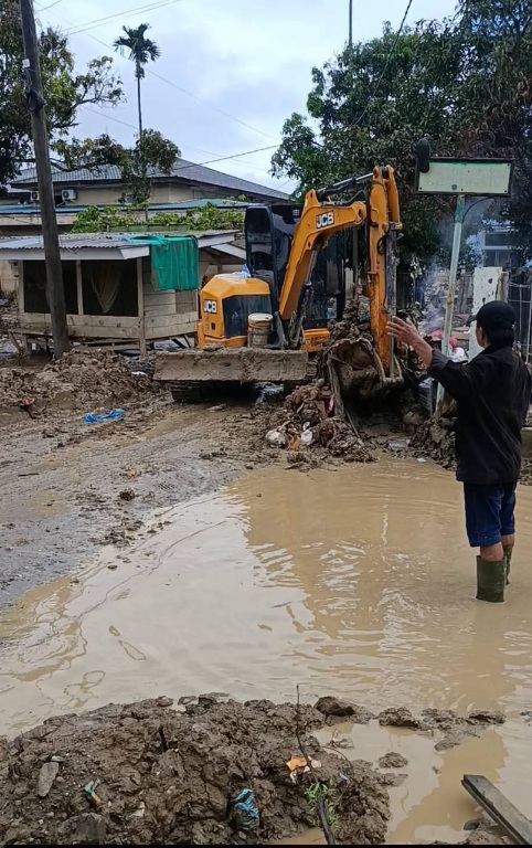 Datok Kampung Kesehatan Syariful Alam: Jadikan Musibah Banjir Untuk Muhasabah Diri