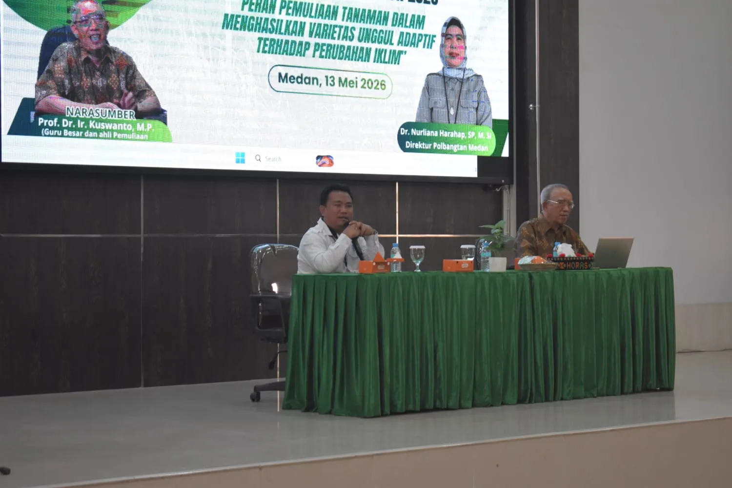 Polbangtan Kementan Gelar Kuliah Umum Hadapi Perubahan Iklim: Pemuliaan Tanaman Kunci Ketahanan Pangan Masa Depan
