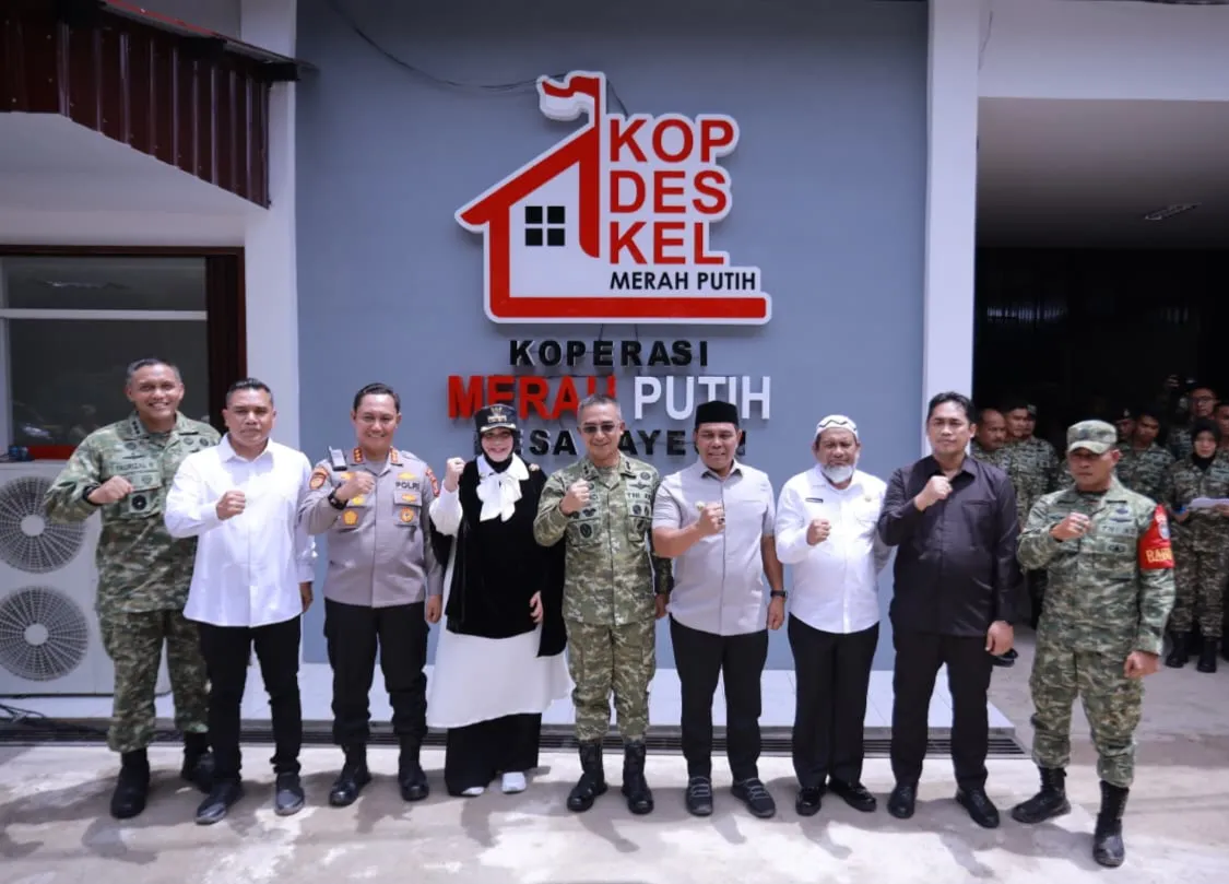 Muharram Hadiri Launching Nasional 1.061 Titik KDKMP Di Leupung
