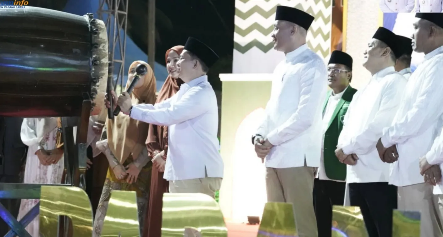 Resmi Tutup MTQ XVI, Bupati Padanglawas Umumkan Sosa Timur Tuan Rumah Tahun Depan