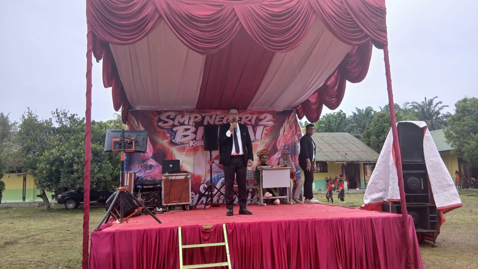 Haru dan Bangga, SMPN 2 Kecamatan Binjai - Kabupaten Langkat Resmi Lepas Siswa Kelas IX