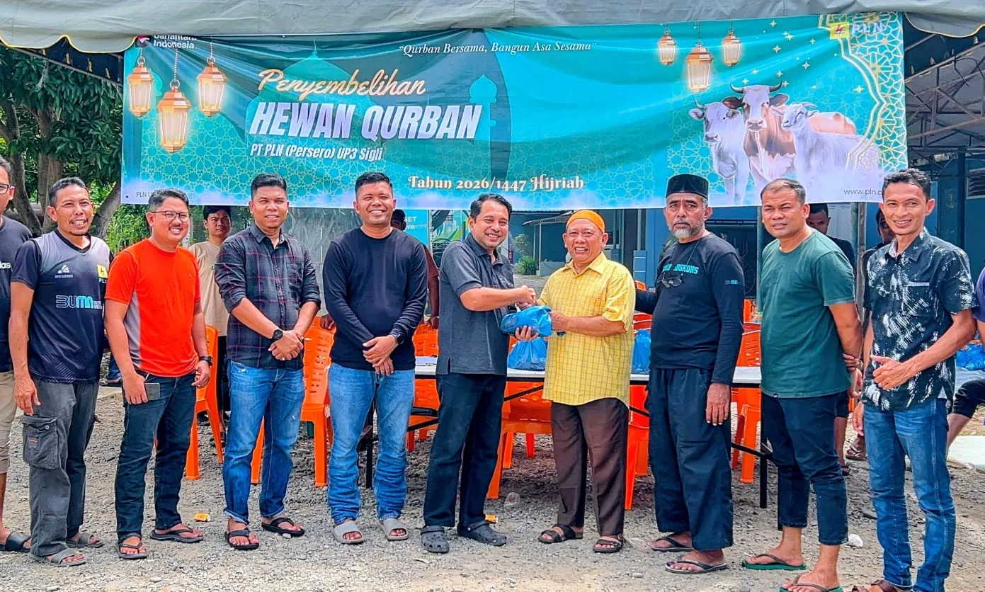PLN Sigli Berkurban Ikhlas, Menebar Berkah yang Lelas