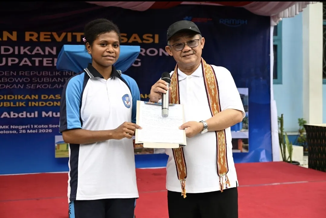 Revitalisasi Sekolah di Papua Barat Daya, Pemerintah Perluas Akses Pendidikan Bermutu hingga Pelosok