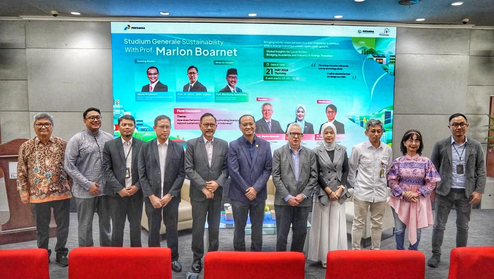 Pakar Global dan Industri, Universitas Pertamina Bedah Solusi Kota Hijau