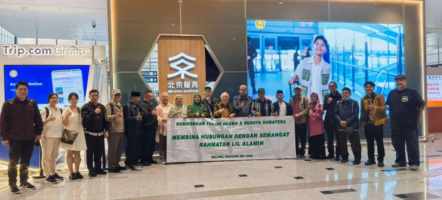 Rektor UINSU Bersama Tokoh Islam Sumatera Kunjungi Xinjiang, Kashgar, Dan Beijing