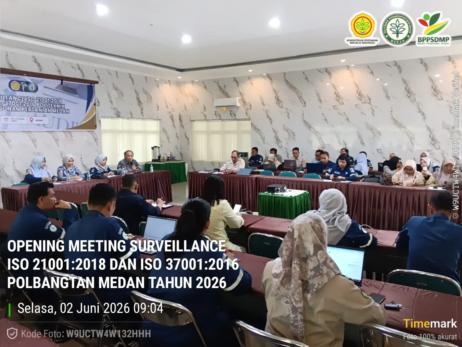 Jaga Mutu Pendidikan Dan Integritas, Polbangtan Kementan Laksanakan Surveillance Audit ISO 21001:2018 Dan ISO 37001:2016