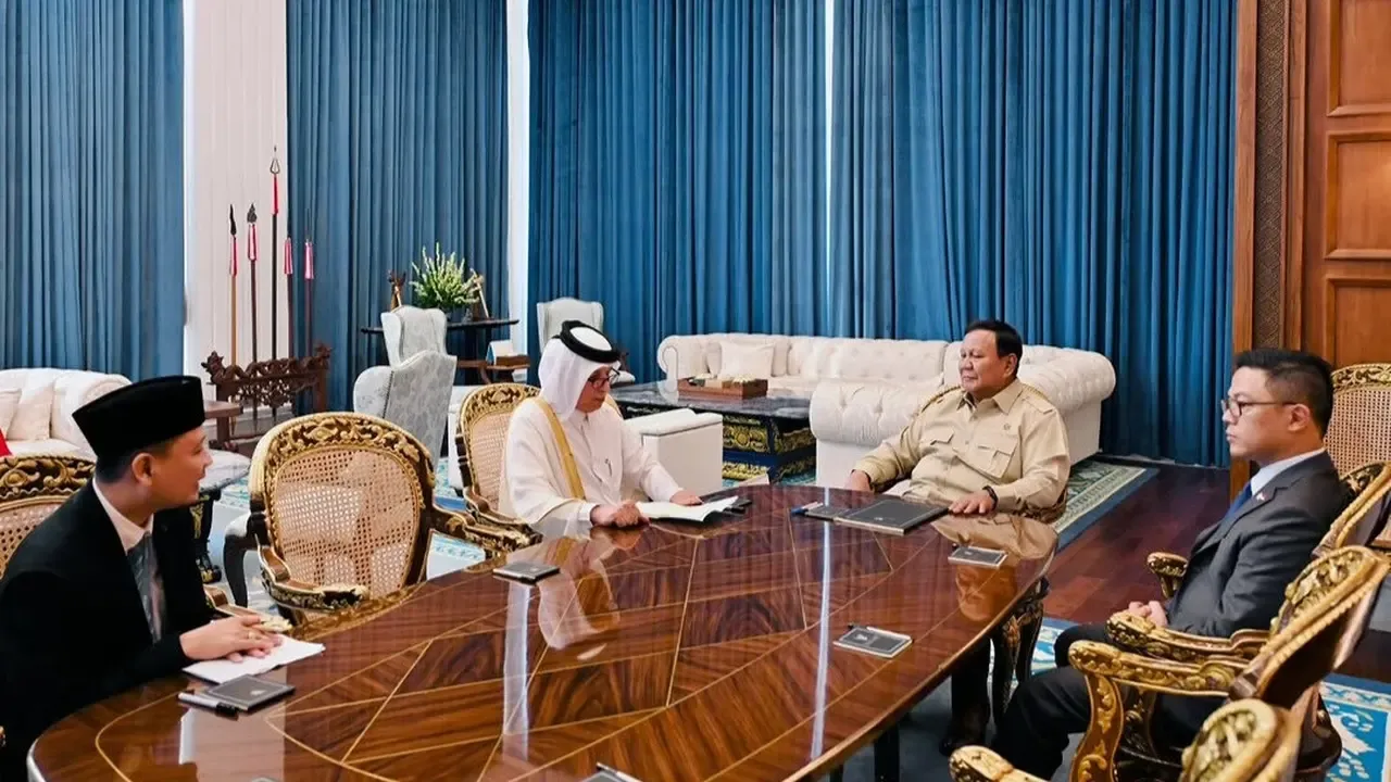 Temui Prabowo, Qatar Tegaskan Komitmen Investasi Rp70 Triliun Di Indonesia