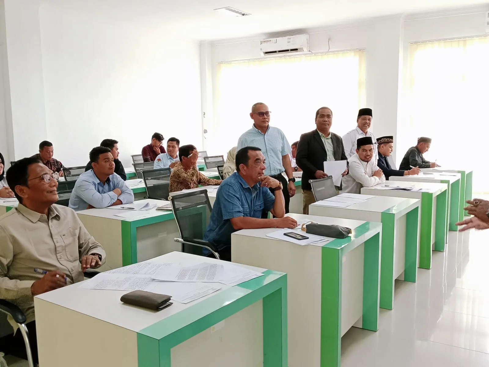 Plt. Direktur Tinjau Ujian Masuk Program Doktor dan Magister Pascasarjana IAIN Langsa