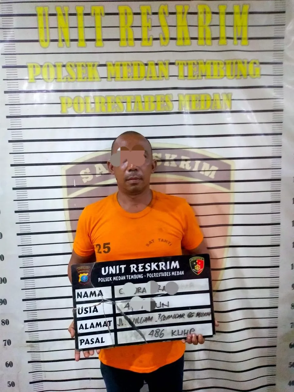 Gelapkan Uang Infaq, Tukang Parkir Di Medan Tembung Diciduk Polisi