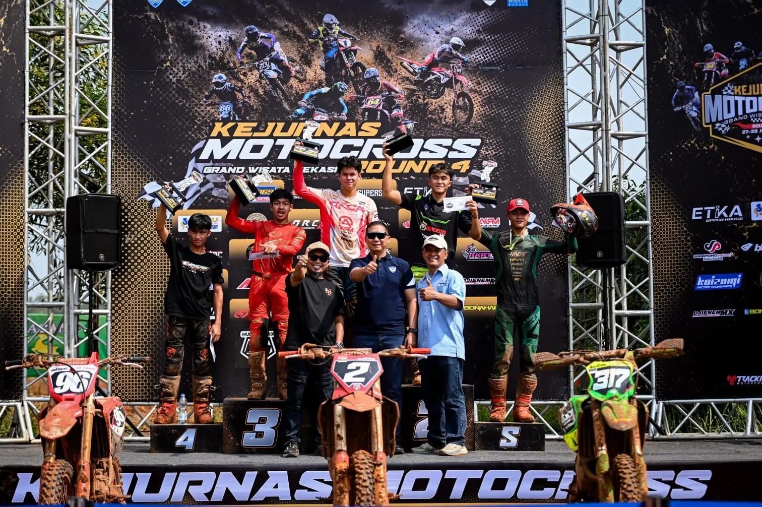 Honda Apresiasi Podium Perdana Valrossi Di Kejurnas Motocross 2026