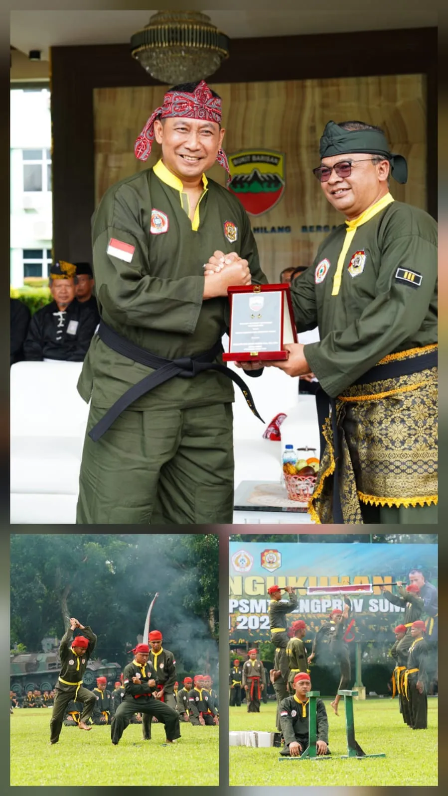 Pangdam I/BB Hadiri Pengukuhan Pencak Silat Militer Pengprov Sumut