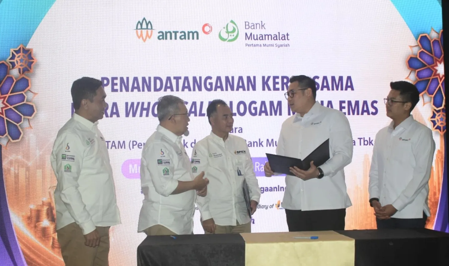 ANTAM Dan Bank Muamalat Jalin Kerja Sama Strategis Perkuat Ekosistem Emas Nasional