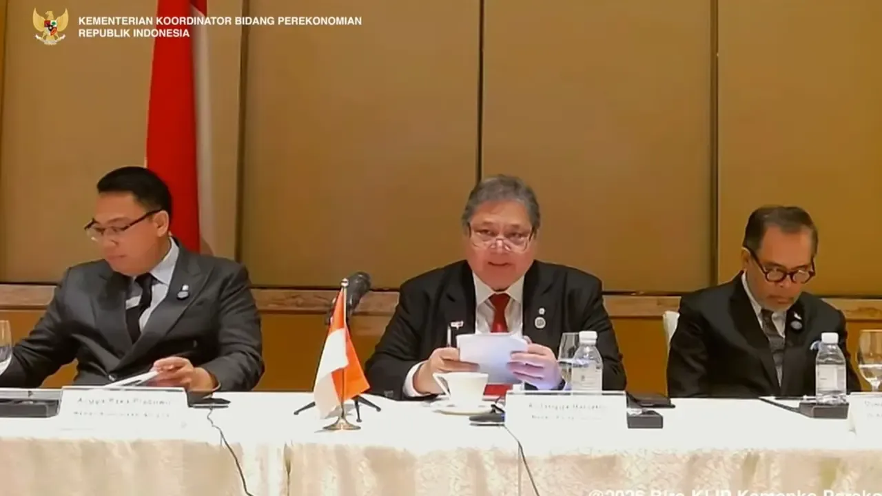Indonesia Jadi Negara Pendiri Organisasi AI Dunia, Airlangga: Wujud Komitmen Bangun Tata Kelola Global