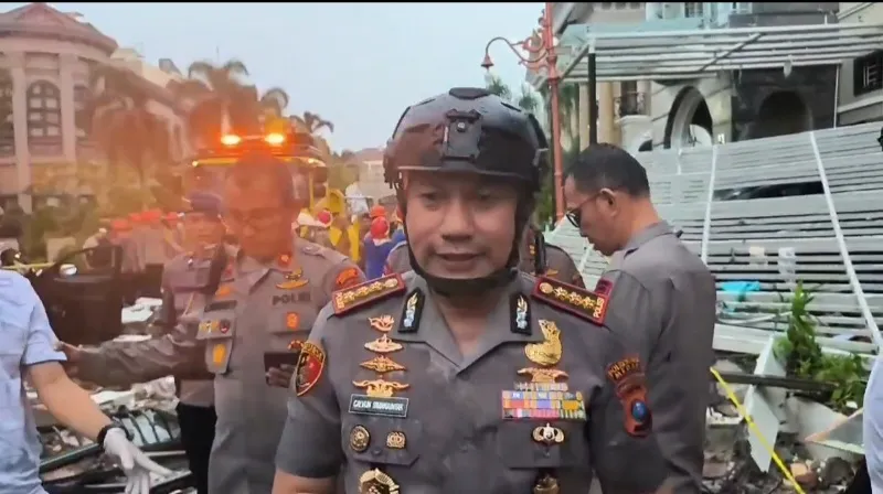 Kapolrestabes Medan: Pipa Gas Meledak di Grand Polonia, 1 Rumah Hancur, 7 Rumah Terdampak, 6 Luka Parah Termasuk Balita