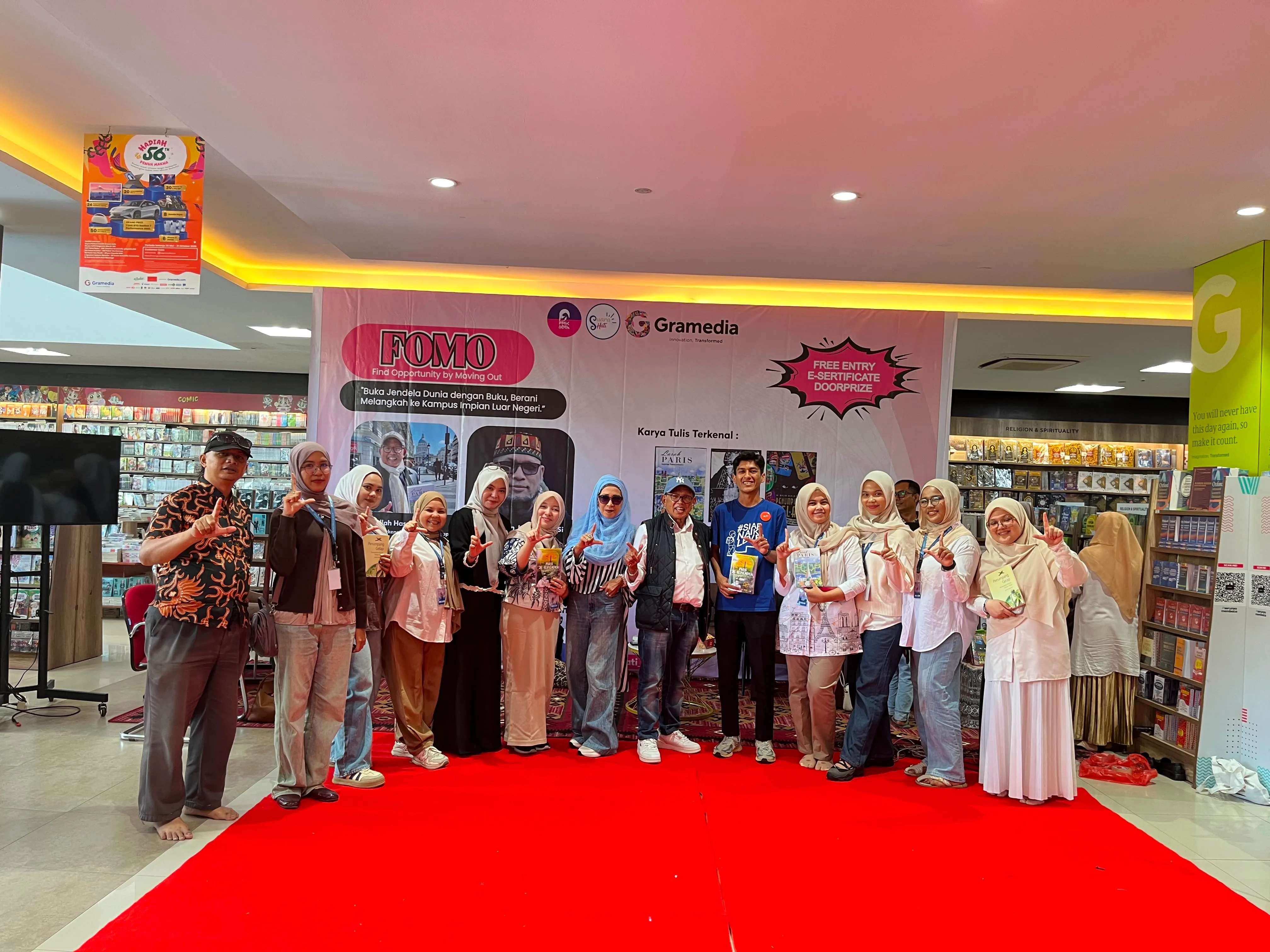 Komunitas Suara Hati Gandeng Gramedia Banda Aceh Gelar Bedah Buku, Dorong Mimpi Melanjutkan Studi ke Luar Negeri