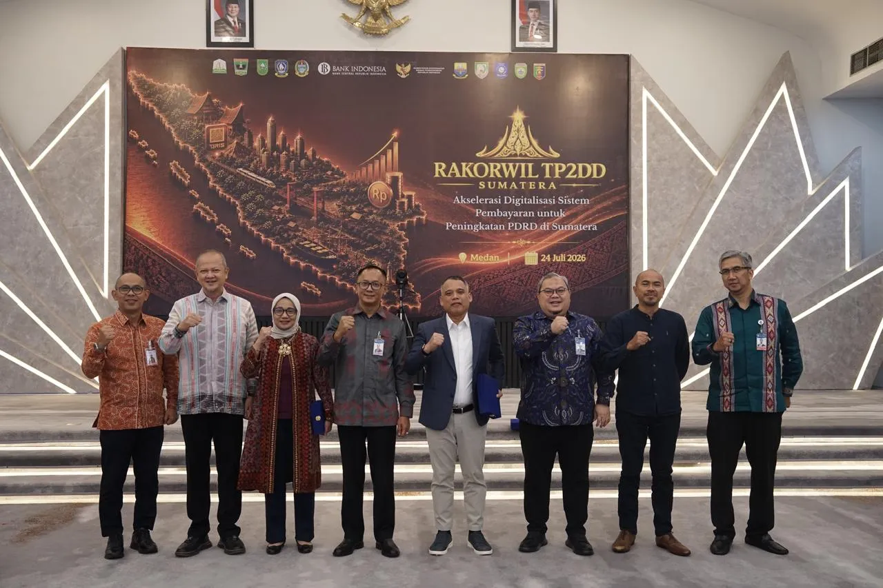 BI Bersama Kemenko Perekonomian Gelar Rakorwil TP2DD: Akselerasi Digitalisasi Sistem Pembayaran Untuk Peningkatan PDRD Di Sumatera