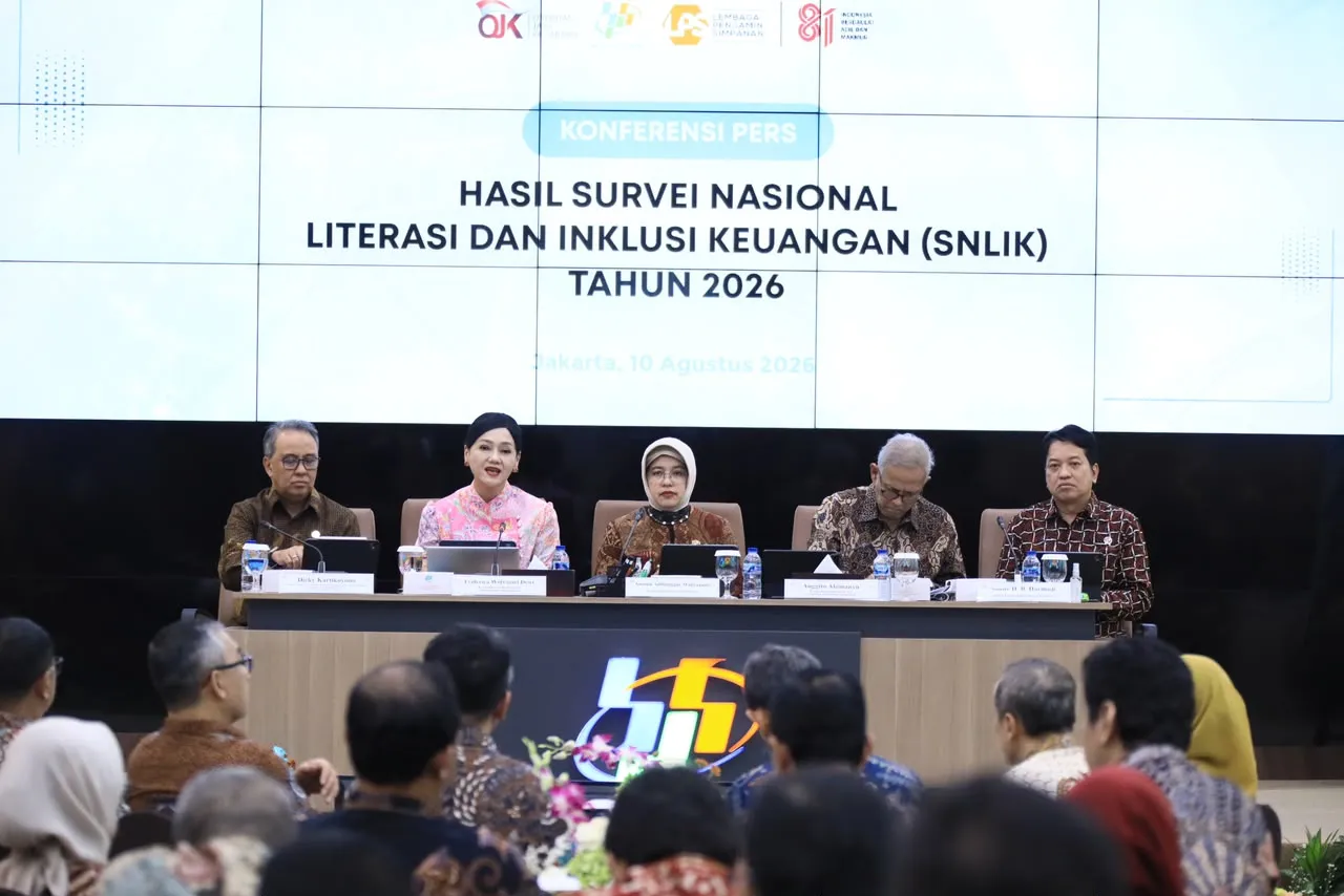 SNLIK 2026 : Literasi Keuangan Indonesia Tembus 69,57 Persen