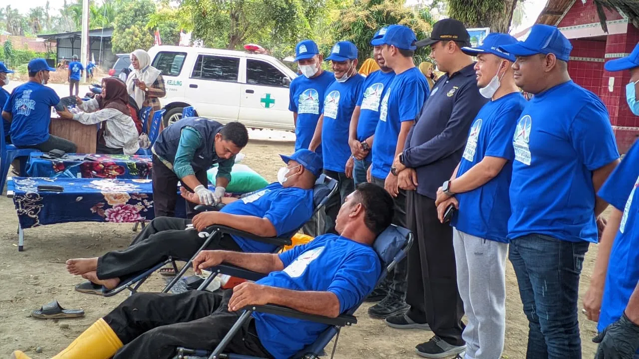 Jumat Berkah, Demokrat Pijay Laksanakan Gerakan Langit Biru Indonesia Asri
