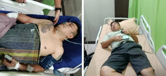 Dua Warga Ditembak OTK di Tanjungmorawa