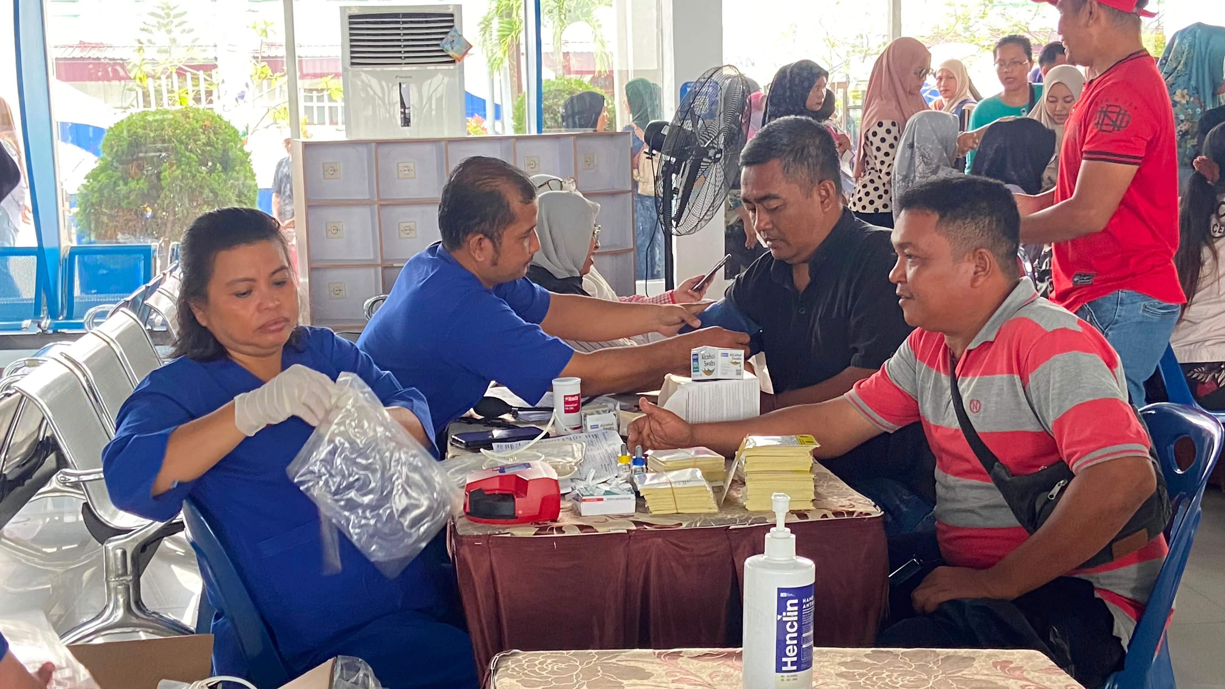 Semarak HUT ke-81 RI, Pelindo Hadirkan Layanan Kesehatan Bagi Masyarakat Belawan