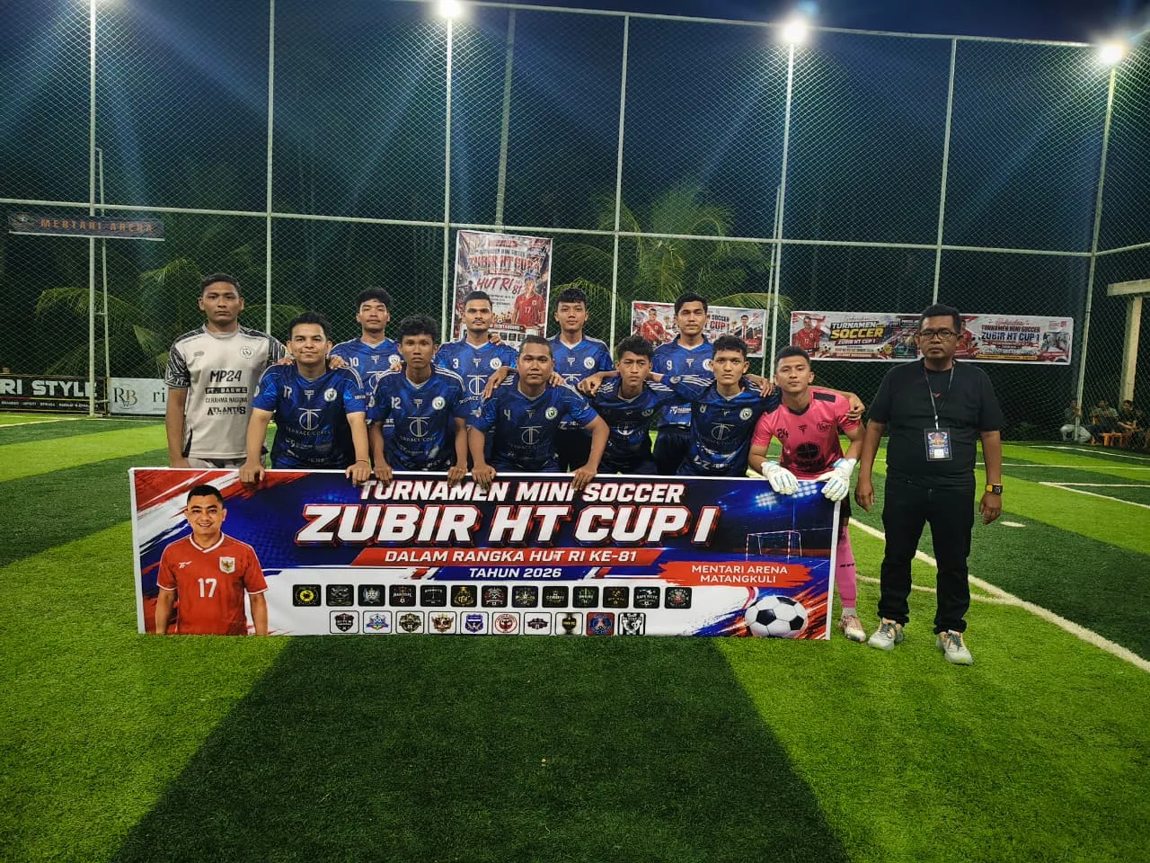 Teupin Keubeu FC Hajar Geulumpang VII 2-0 Pada Turnamen Mini Soccer Zubir HT
