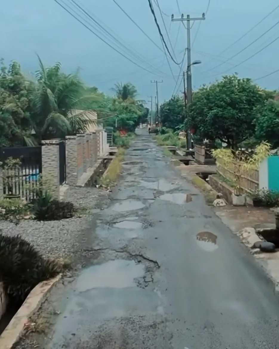 Pemko Binjai: Perbaikan Jalan Alpukat Raya Binjai Barat Sudah Dianggarkan Rp780 Juta Tahun Ini