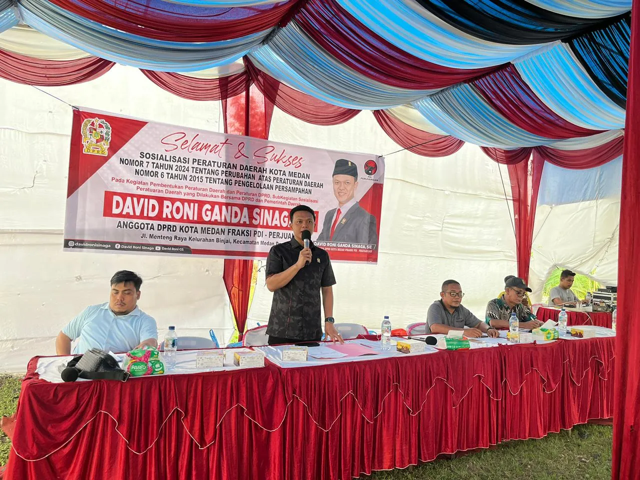 Sosperda David Roni G Sinaga: Buang Sampah Sembarangan Terancam Denda Rp10 Juta