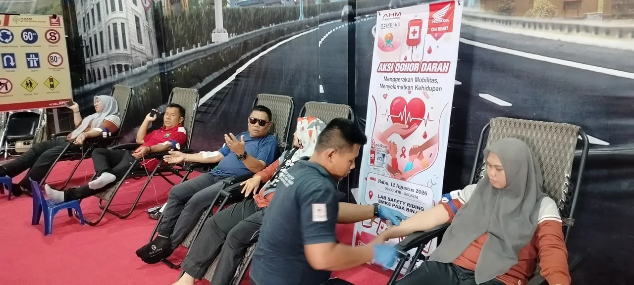 Honda Aksi Peduli Lewat Donor Darah