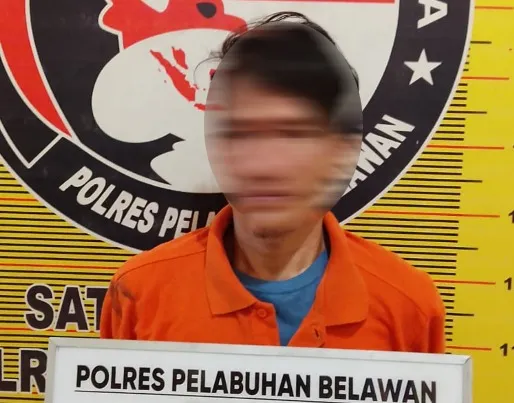 Sat Narkoba Polres Pelabuhan Belawan Tangkap Pengedar Narkoba, 15 Paket Sabu Disita