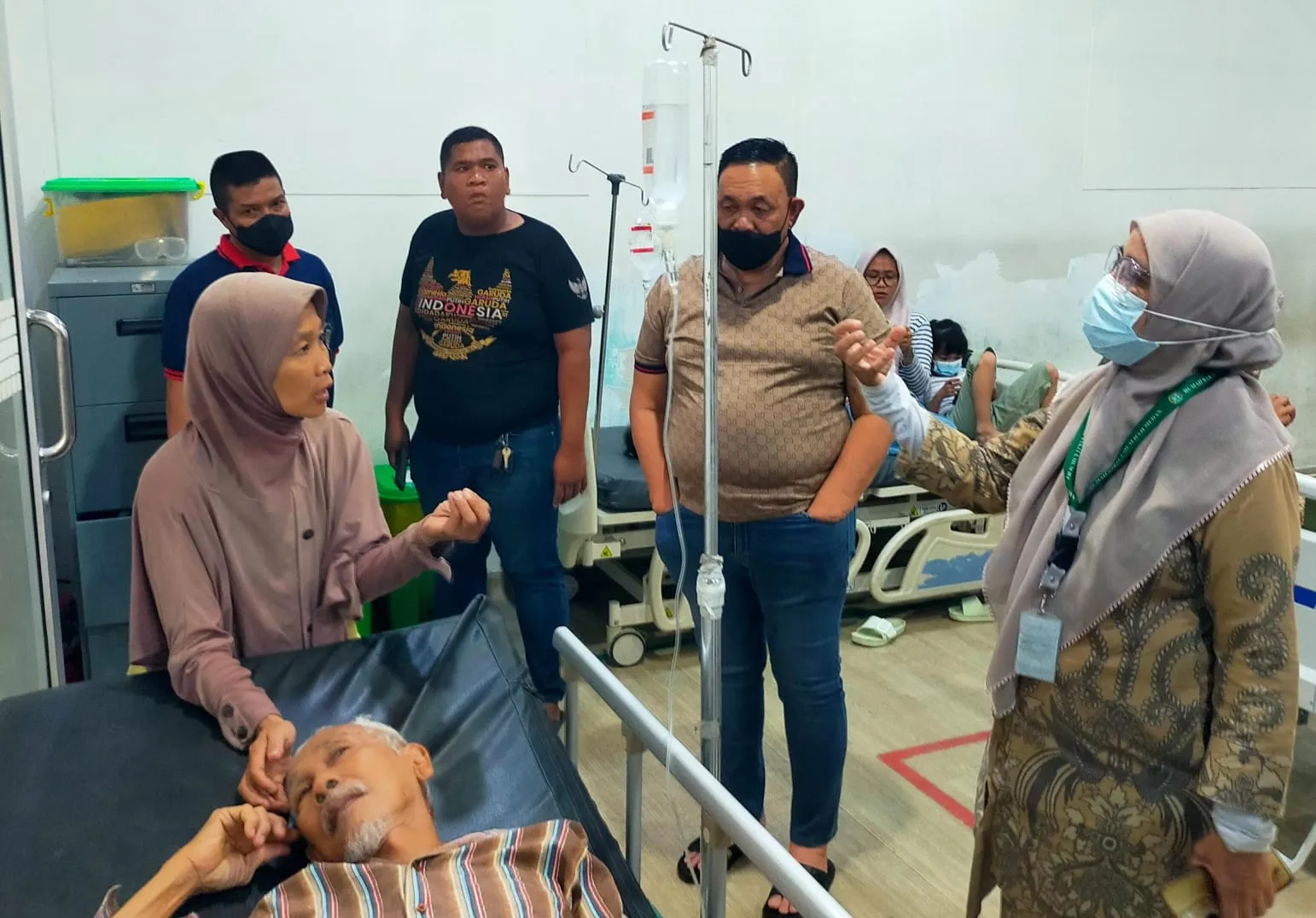 Dahnil Ginting Kembali Bantu Berobat Penderita Tumor Warga Sampali