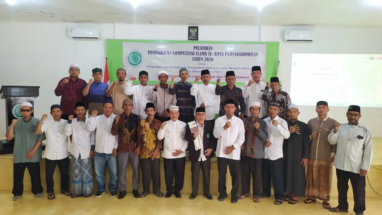 MUI Padangsidimpuan Perkuat Kompetensi Ulama, Cerahkan Umat di Era Digital