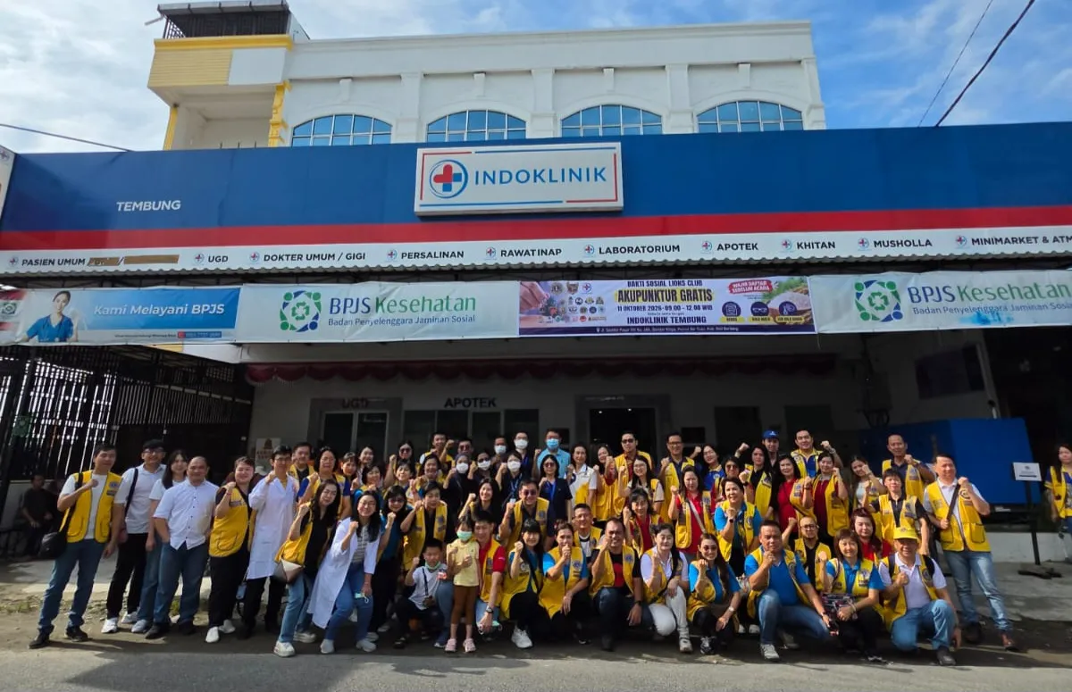 Lions Club Bersama Indoklinik, Alhesa Group dan Yayasan Lingkaran Cinta Kasih Gelar Bakti Sosial
