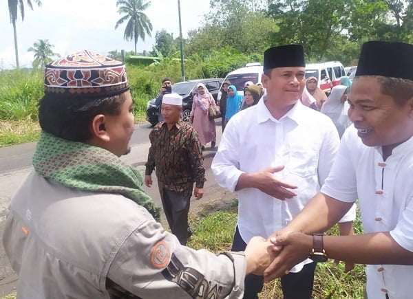 Ketua IPK Sidempuan Sambut 1.500 Jamaah Pengajian Dari Madina