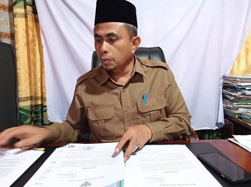 Kadis Syariat Islam Agara M Iqbal Selian. Waspada/Seh Muhammad Amin