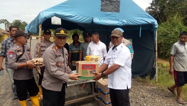 Sungai Besitang Meluap, 2 Desa Dan 1 Kelurahan Dilanda Banjir