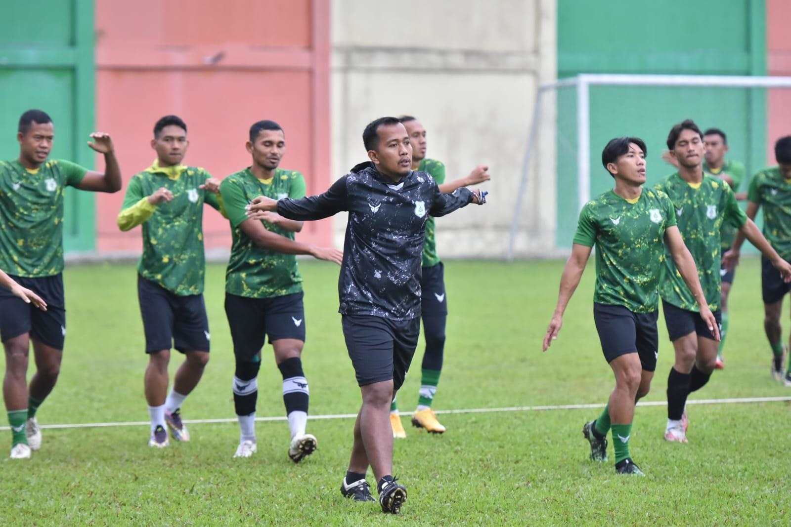 Pemain PSMS Lengkap Jalani Latihan