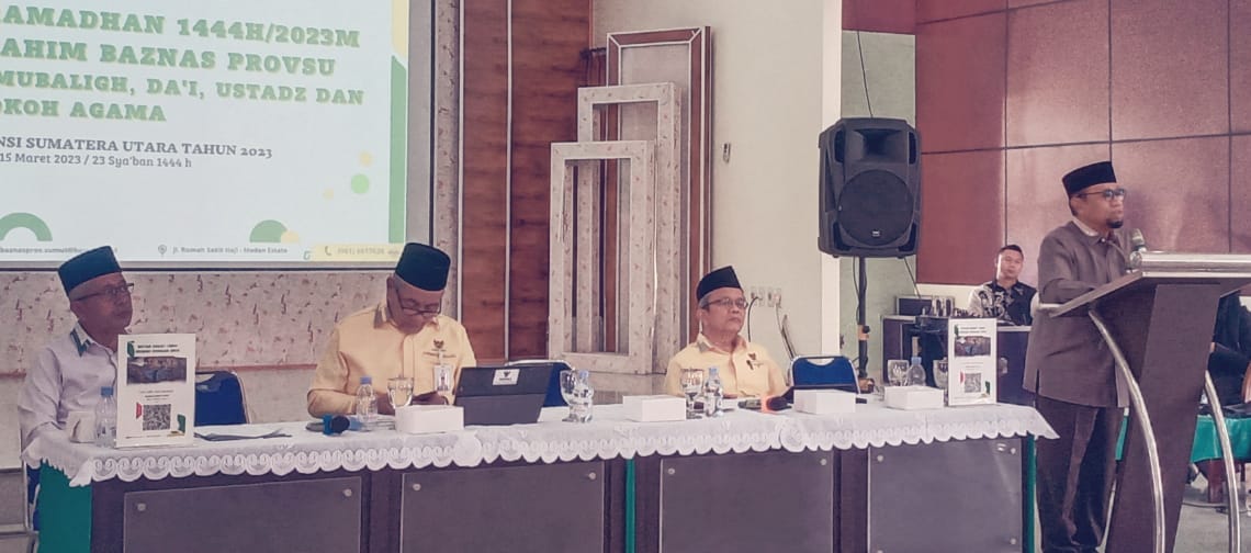 Baznas Sumut Gelar Muzakarah Dan Silaturahmi Bersama Ulama Mubalhig Tokoh Agama