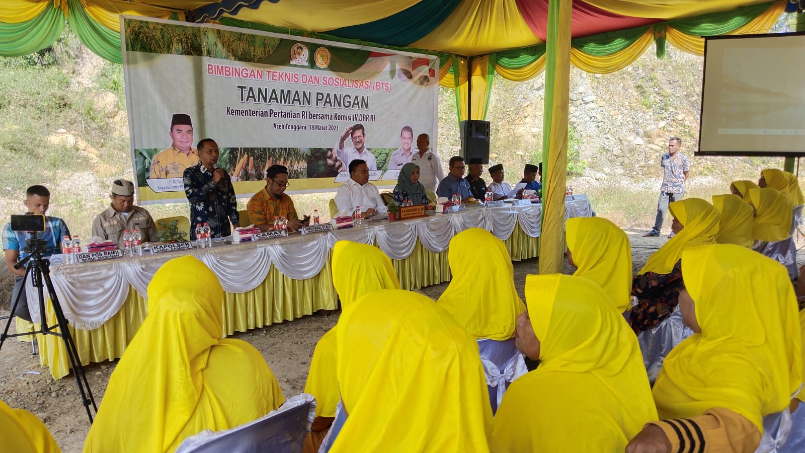 Kementan RI Bekali KWT Agara Imu Tanaman Pangan