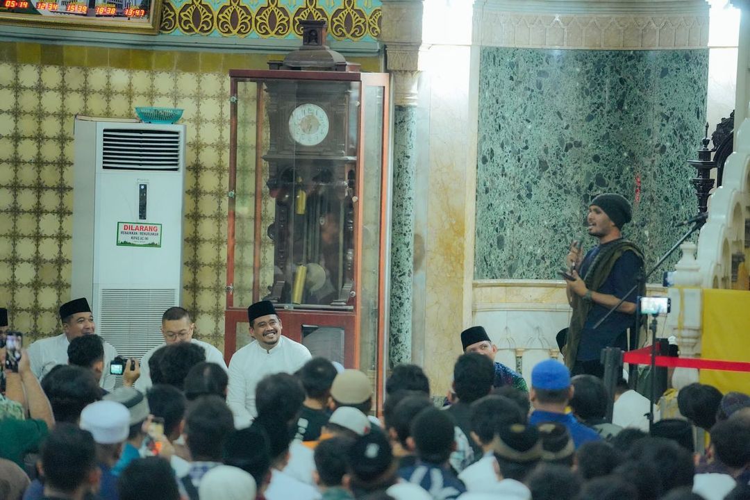 Ustad Hanan Attaki Apresiasi Upaya Bobby Nasution Majukan UMKM Melalui Ramadhan Fair