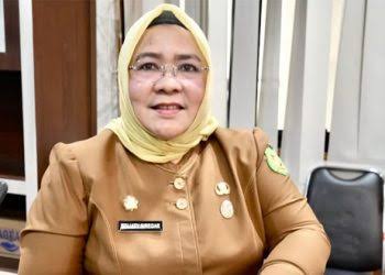 Kepala Dinas Pemberdayaan Perempuan, Perlindungan Anak, Pemberdayaan Masyarakat dan Pengendalian Penduduk dan Keluarga Berencana (DP3APMP2KB) Kota Medan, Dra. Edliaty, M.AP.